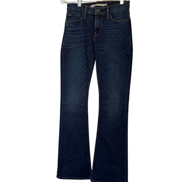 NWT Hudson Jeans Nico Bootcut Midrise Petite Dark Wash See Measurements New - Picture 1 of 10